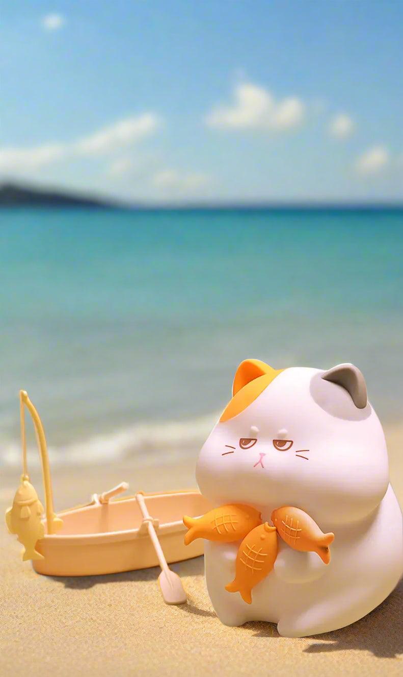 Squishy Greedy Cat Night Light – Soft Silicone Lamp by Nighli.