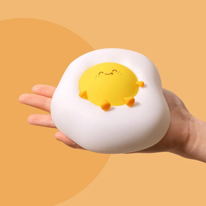 Squishy  Egg Night Light – Soft Silicone Lamp by Nighli.