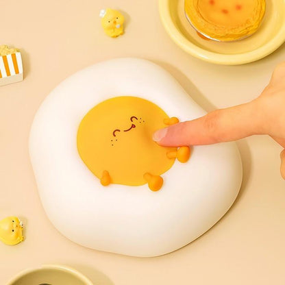 Squishy  Egg Night Light – Soft Silicone Lamp by Nighli.