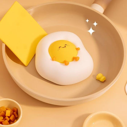 Squishy  Egg Night Light – Soft Silicone Lamp by Nighli.