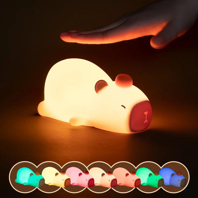 Changing Colors Capybara Lamp - NIGHLI