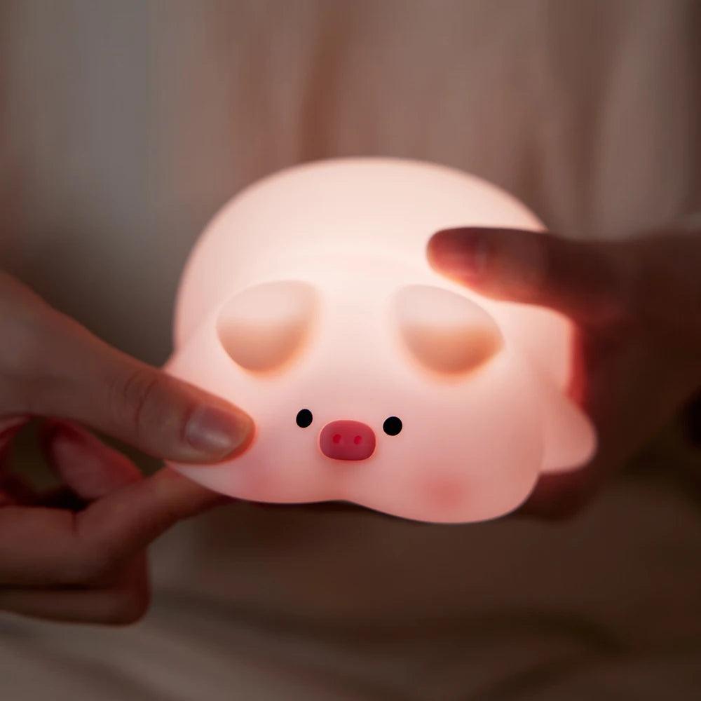 Squishy Piggy Night Light - NIGHLI