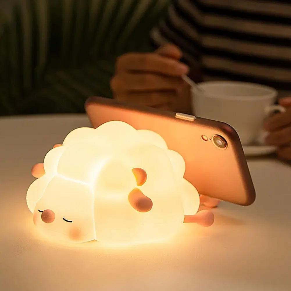 Sheep Nightlight with Phone Holder - NIGHLI